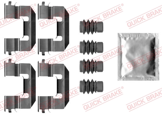 Accessory Kit, disc brake pad